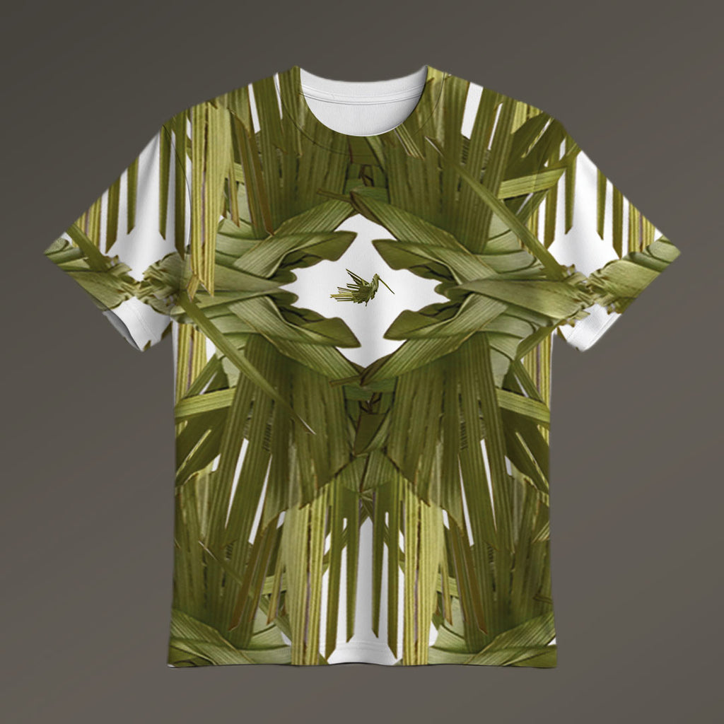 PLAYERA COLIBRÍ PALMA FULL PRINT